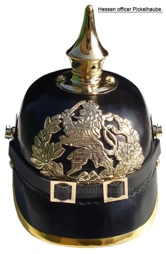 <span style="margin: 0px 0px 5px 0px; font-weight: 600;">R-1907</span><br />Hessen Officer Pickelhaube