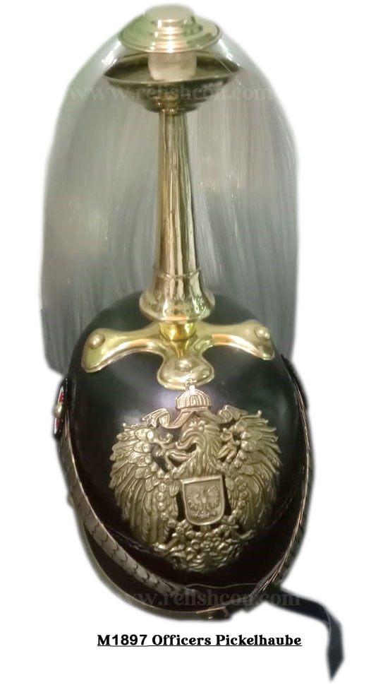 <span style="margin: 0px 0px 5px 0px; font-weight: 600;">R-1917</span><br />Officers-M1897 Pickelhaube