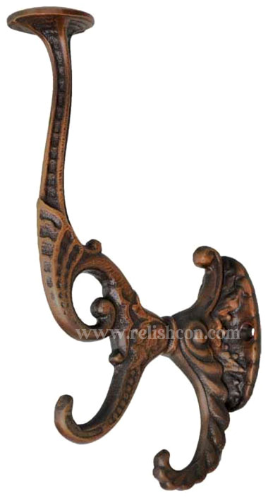 <span style="margin: 0px 0px 5px 0px; font-weight: 600;">R-3240</span><br />Victorian Triple Wall & Coat Hook