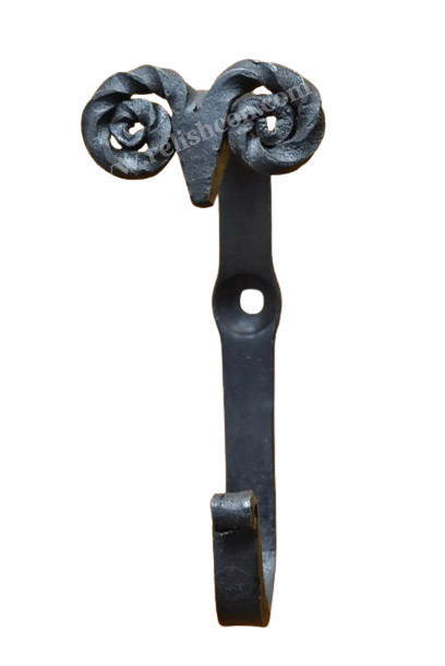 <span style="margin: 0px 0px 5px 0px; font-weight: 600;">R-3603</span><br />Sheep Head Coat Hook