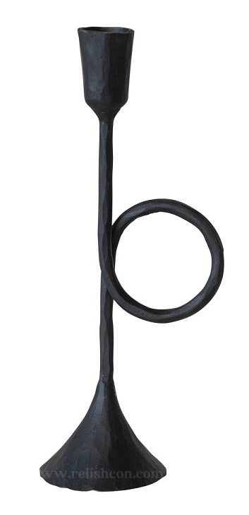 <span style="margin: 0px 0px 5px 0px; font-weight: 600;">R-3701</span><br />Forged Candle Holder